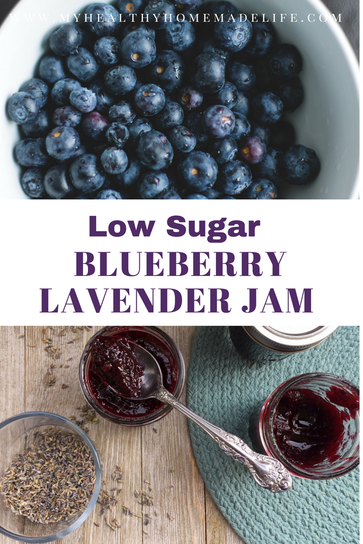 Low Sugar Blueberry Lavender Jam | Healthy Recipes | Herbal Home ...
